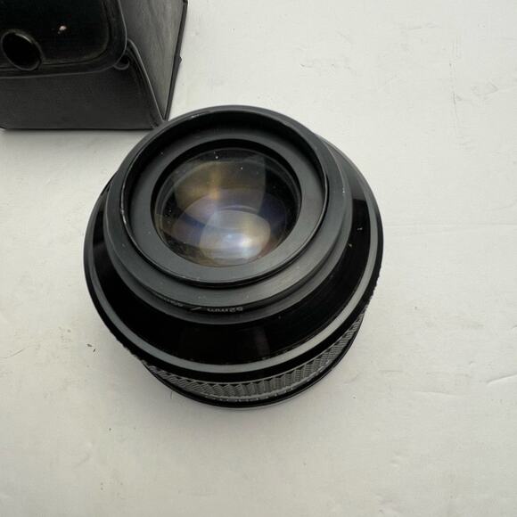 Ambico Video V-0313 Telephoto 2.0X Hi-Resolution Lens Japan 52mm 49mm Case - Picture 8 of 9